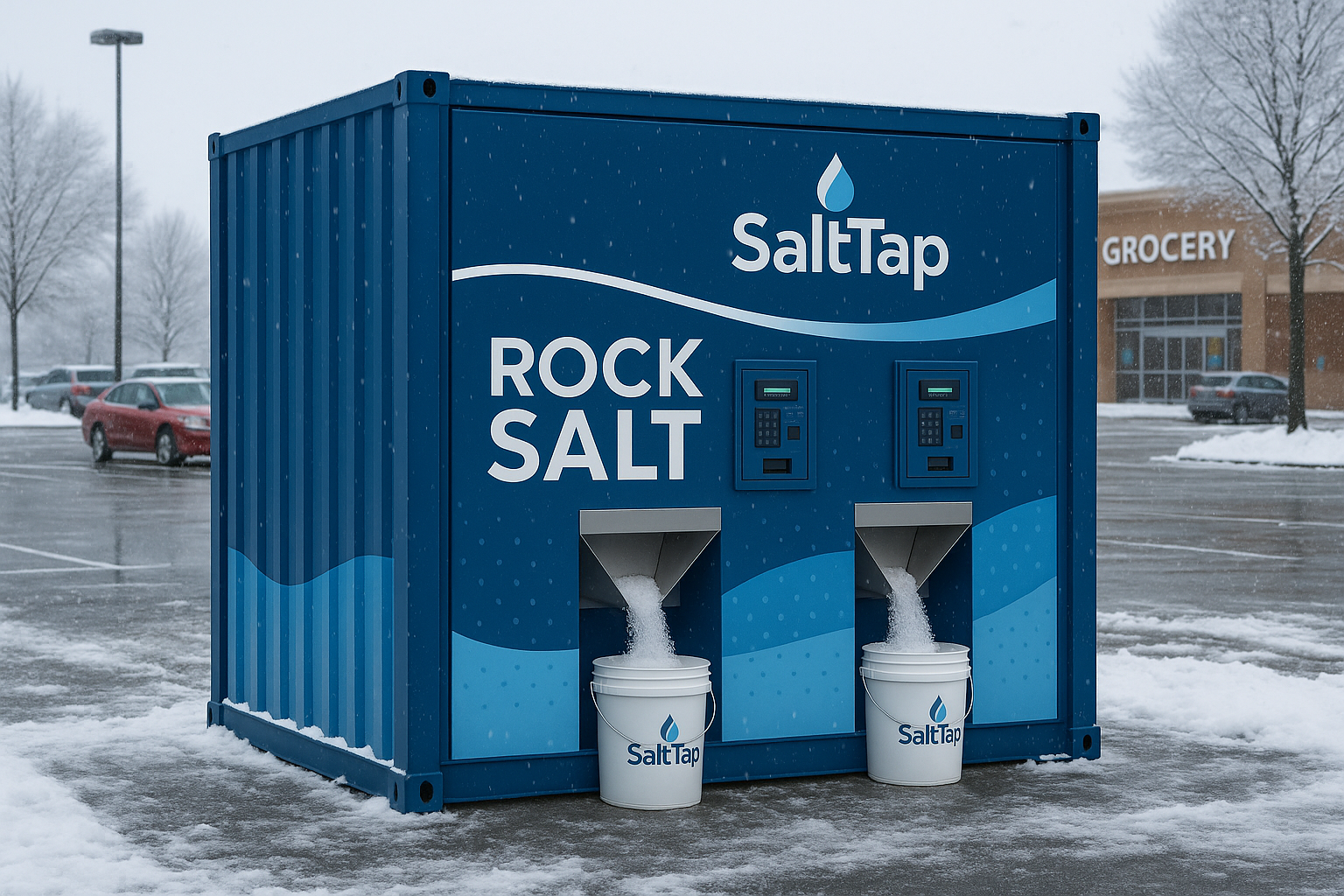 SaltTap Dispensing Machine